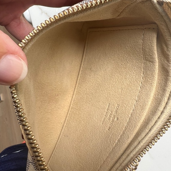 LOUIS VUITTON Damier Azur Pochette Mira MM - Picture 6 of 7